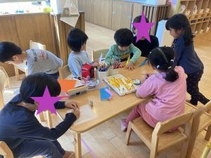 ママたちと一緒に遊んだよ♫