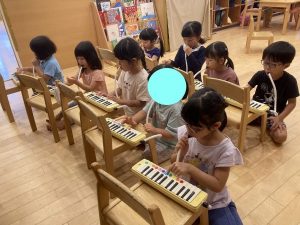 ピアニカの演奏