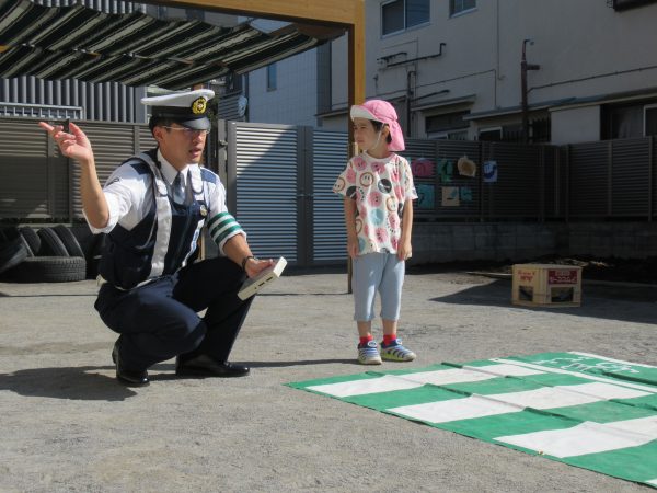 【おれんじ・あか組】交通安全指導