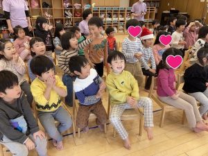 本日はクリスマス会