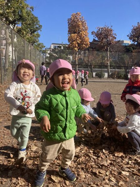 だいち組　戸外遊び