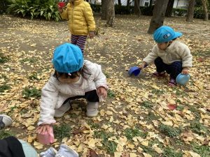 落ち葉がいっぱい