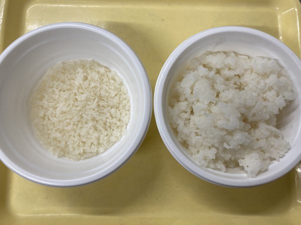 【給食】非常時の食事を体験