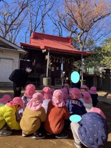 初詣に行きました