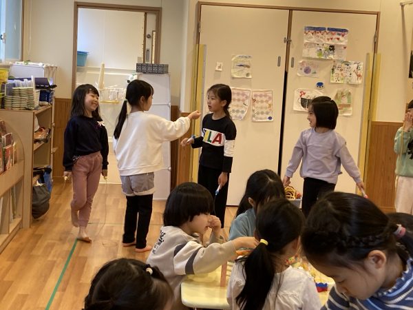 【あか組】突然開催された縄跳び大会