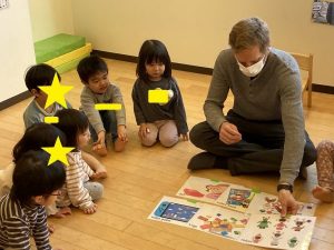 英語教室＆そり遊び