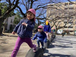 久しぶりのタイヤ公園♪
