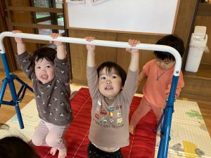 運動遊びをしたよ！