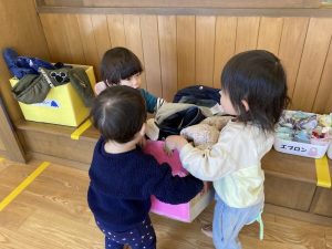 みんなでお手伝い！