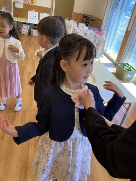 【あか組】あたたかい卒園式になりました♡