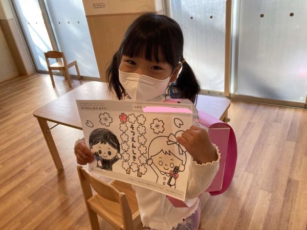 もうすぐ、卒園式！！