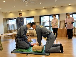 AED・消火訓練研修