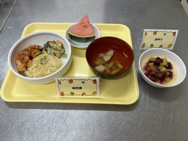 【給食】6月誕生会メニュー