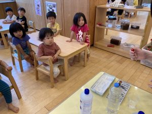 はじめてのスライムづくり…♪