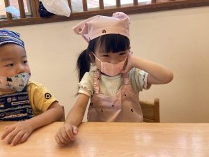 初めての食育♪