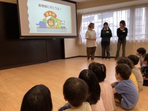 東京福祉専門学校の学生との交流