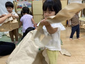 雨の日も元気いっぱい♪