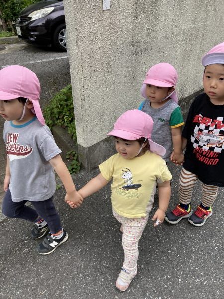 【2歳児】戸外遊び
