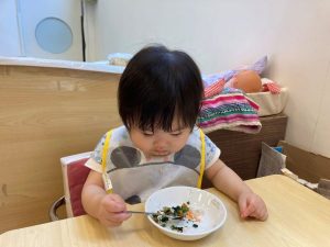 たくさん食べてぐっすり寝ます！