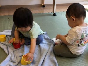 氷って冷たいね！