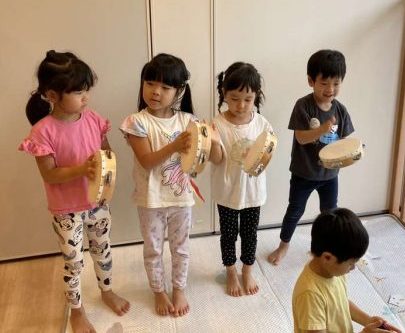 【4歳児】楽器遊び
