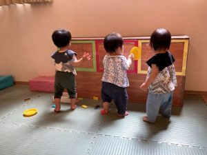 夢中になって遊びます！