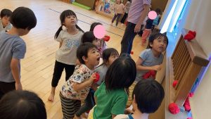 玉入れゲーム♪