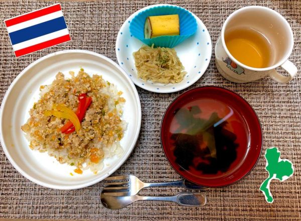 【給食】ガパオライス風