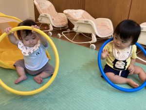 たくさん体を動かして遊んだよ！