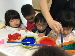 ステンドグラス作り☆