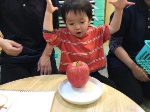 秋に触れたよ♪