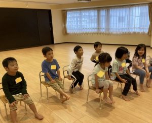 自分の思いを話す入学準備プログラム