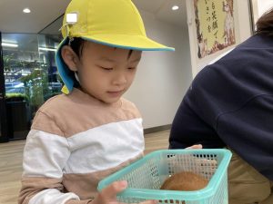 大好きな動物交流の時間