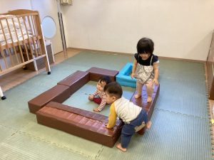 落ちないように