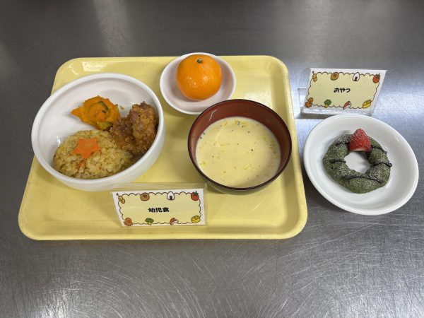 【給食】クリスマスメニュー