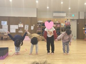 発表会の見せ合いをしたよ！
