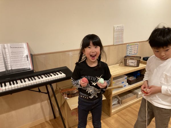 お正月遊びに夢中です！