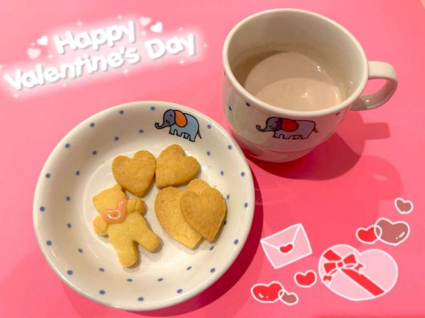【給食】バレンタインクッキー