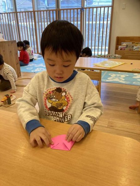 【2歳児】ひなまつり制作