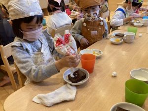 ケーキ作り☆