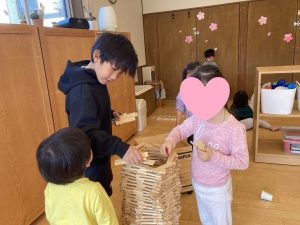 小学生ボランティアのお兄さん☆