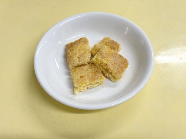 【給食】にんじんクッキー