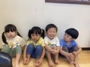 ボール投げをしたよ☆
