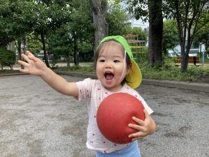大好きな外遊び