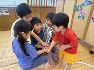 みんなで協力して勝つぞー！