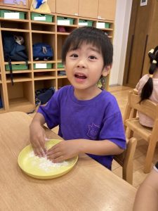 感触あそび(^^♪