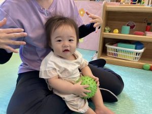 ボール遊び楽しいね☆