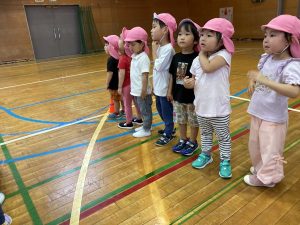 中学校体育館へ行ってみよう♪