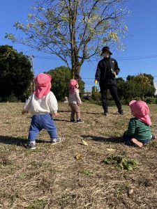 しゃぼん玉まって～！