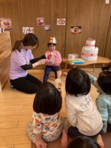誕生日会をしたよ☆